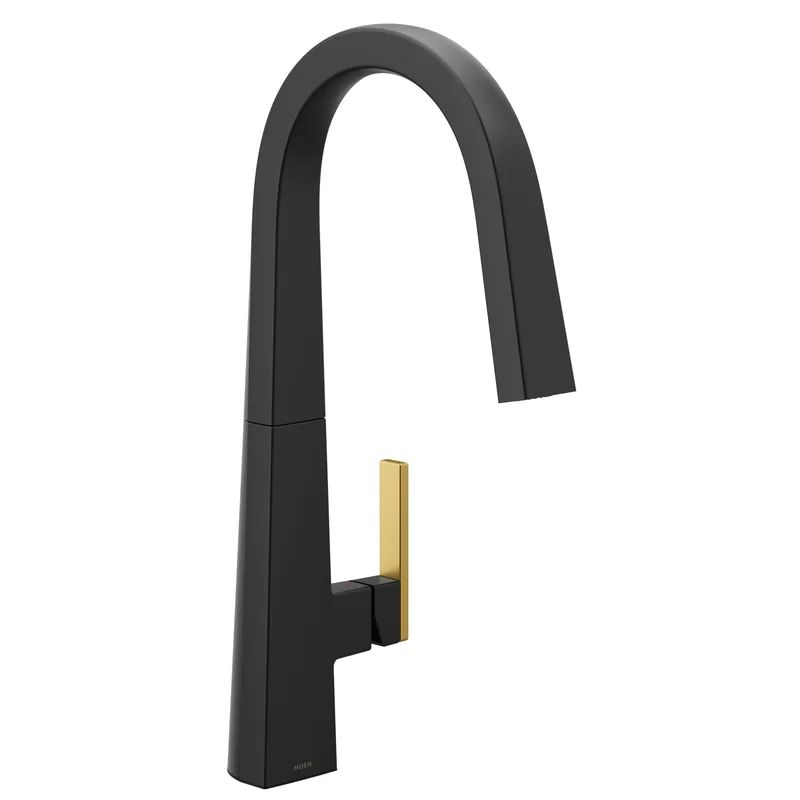 Nio Pull Down Single Handle Kitchen Faucet With Accessories | Wayfair North America