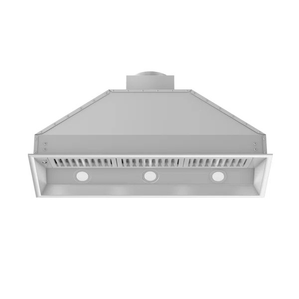 ZLINE 40 in. Ducted Wall Mount Range Hood Insert in Stainless Steel (695-40) | Wayfair North America
