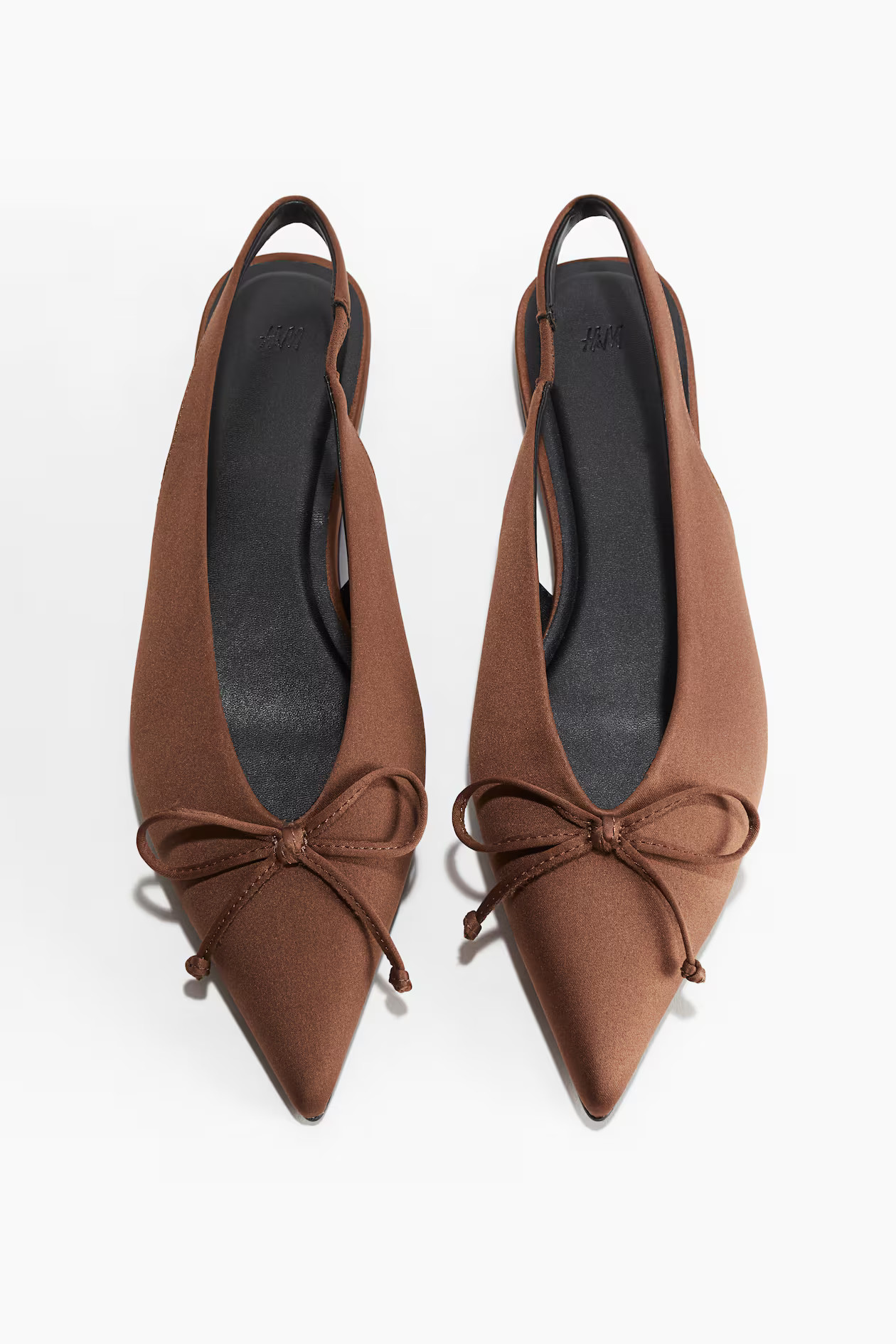 Bow-decorated slingbacks | H&M (UK, MY, IN, SG, PH, TW, HK)