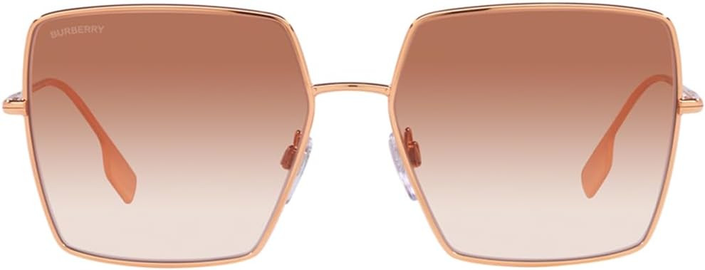 BURBERRY Sunglasses BE 3133 133713 Daphne Rose Gold Gradient Pink | Amazon (US)
