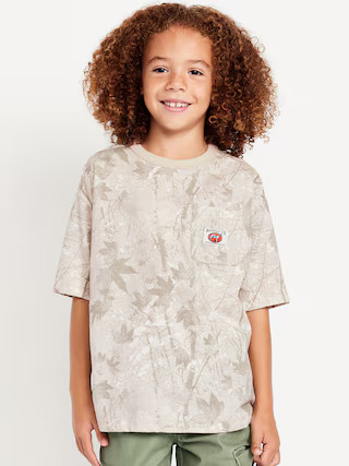 Short-Sleeve Oversized Pocket T-Shirt for Boys | Old Navy (US)