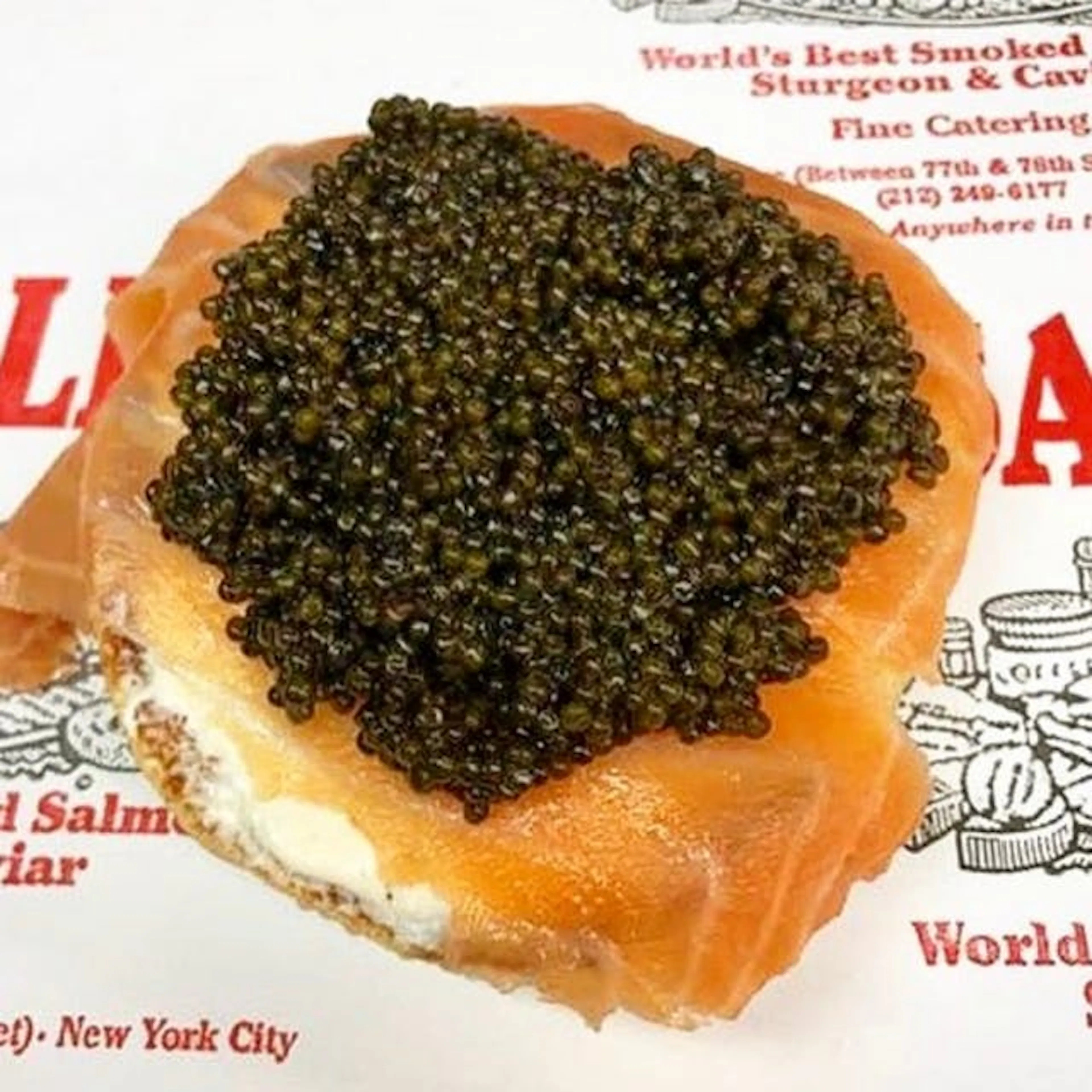 Imported Sevruga Caviar by Sable's Smoked Fish | Goldbelly | Goldbelly