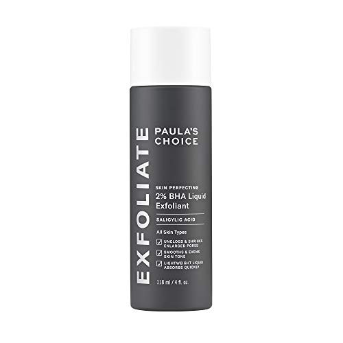 Paulas Choice--SKIN PERFECTING 2% BHA Liquid Salicylic Acid Exfoliant--Facial Exfoliant for Blackheads, Enlarged Pores, Wrinkles & Fine Lines, 4 oz Bottle | Amazon (US)