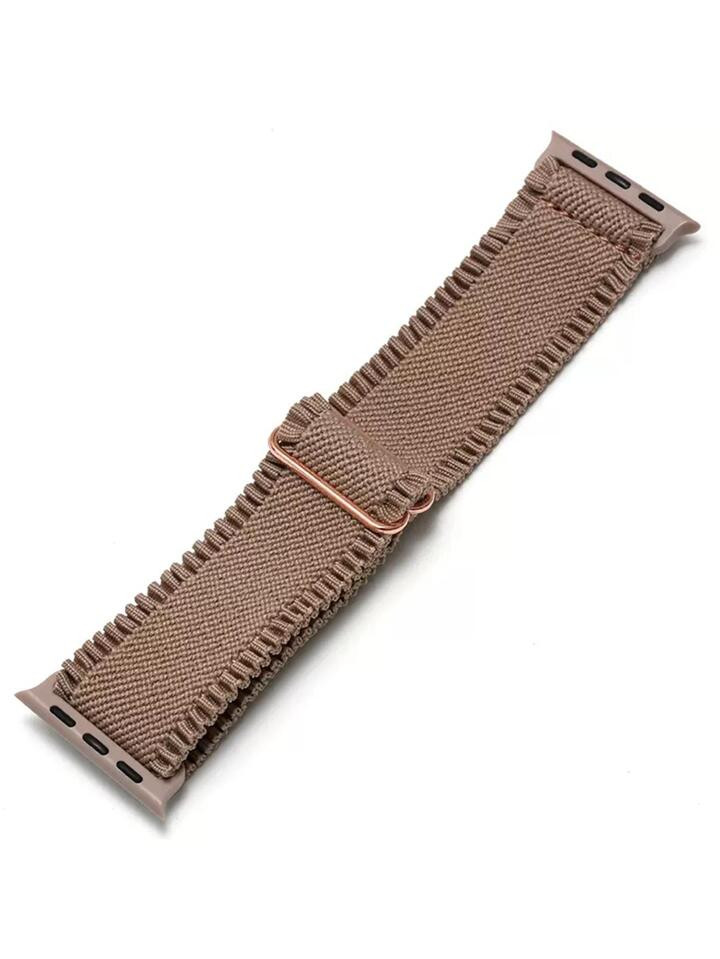 1pc Women Ruffle Fringe Elastic Polyamide Strap 38/40/41/42/44/45/49mm, Compatible With Apple Wat... | SHEIN