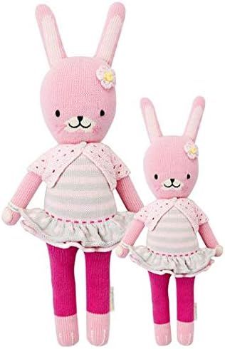 CUDDLE + KIND Chloe The Bunny Little 13" Hand-Knit Doll – 1 Doll = 10 Meals, Fair Trade, Heirlo... | Amazon (US)