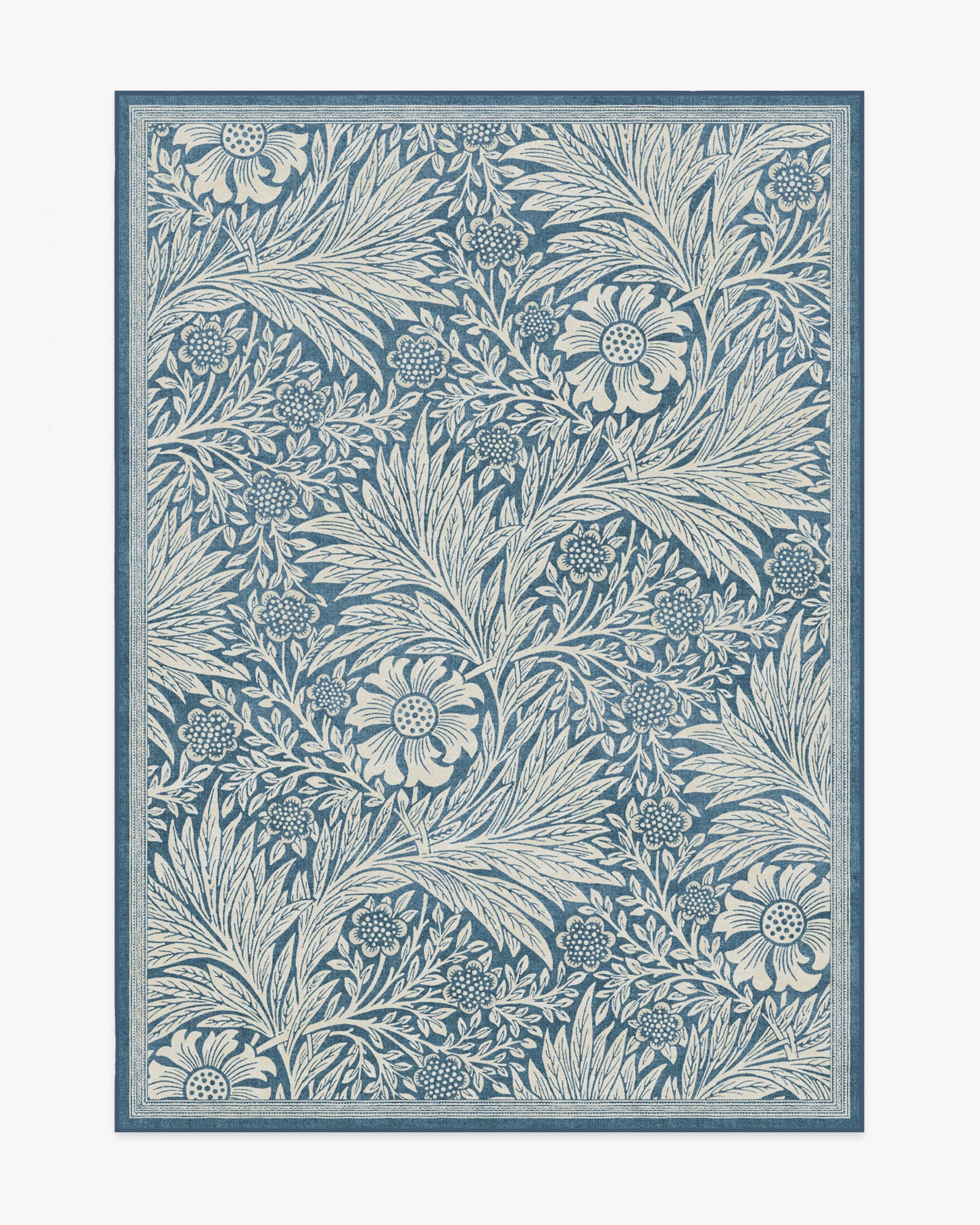 Marigold Blue Rug | Ruggable