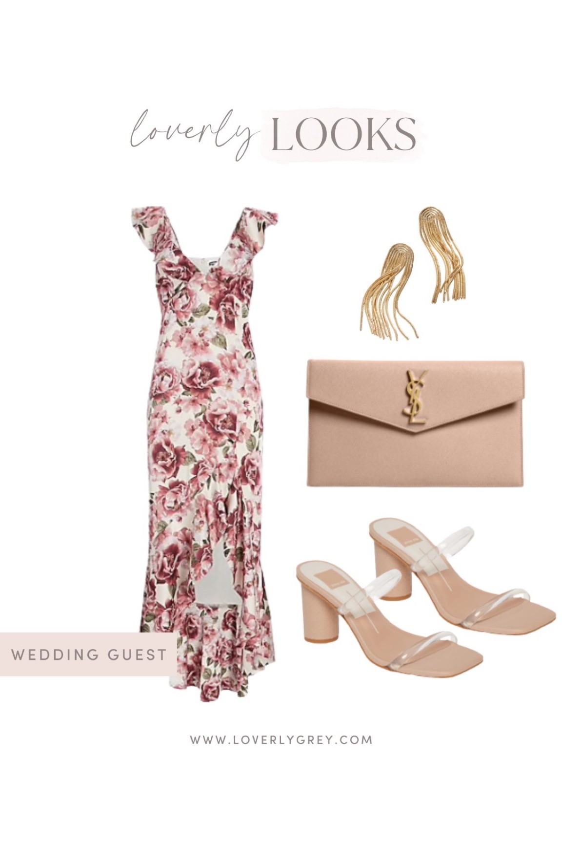 Loverly grey wedding guest dress look under $150!

#LTKwedding #LTKstyletip #LTKunder100