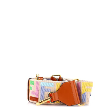 Strap You Shoulder Strap Multicolor Zucca Canvas with Leather | Rebag
