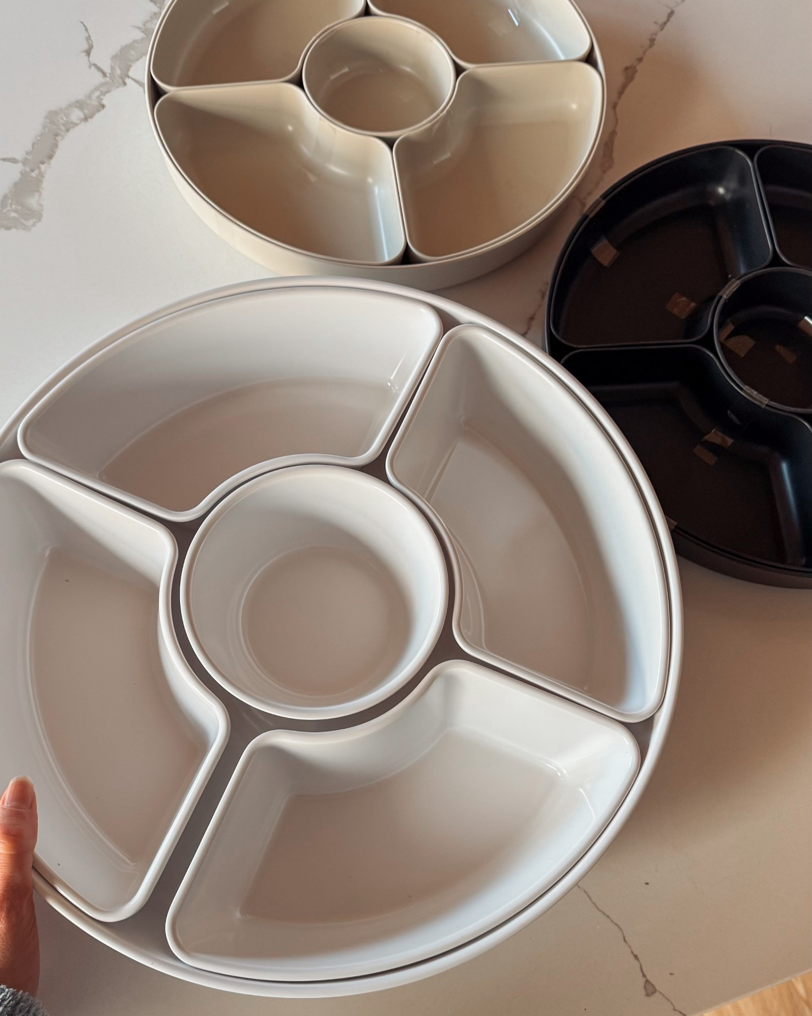 Inexpensive platters with removable compartments for sensory play. From target!

#LTKmomlife #LTKHome #LTKKids