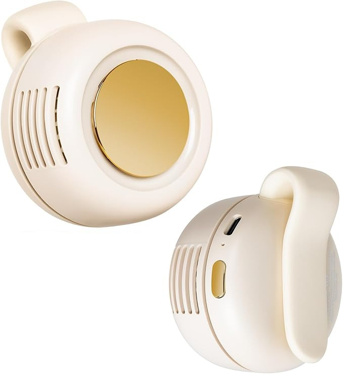Portable Silent Mini Bladeless Electric Fan Clip on Small Bladeless Clip On Fan for Shirt,2025 Ne... | Amazon (US)