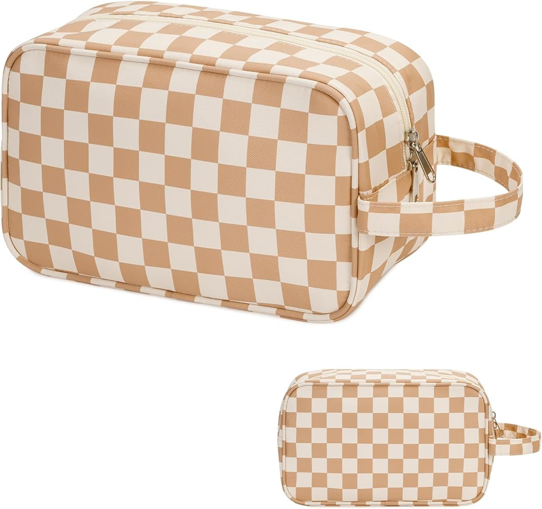 Narwey Travel Toiletry Bag for Women Traveling Dopp Kit Men Travel Bag for Toiletries Cosmetic Ba... | Amazon (US)