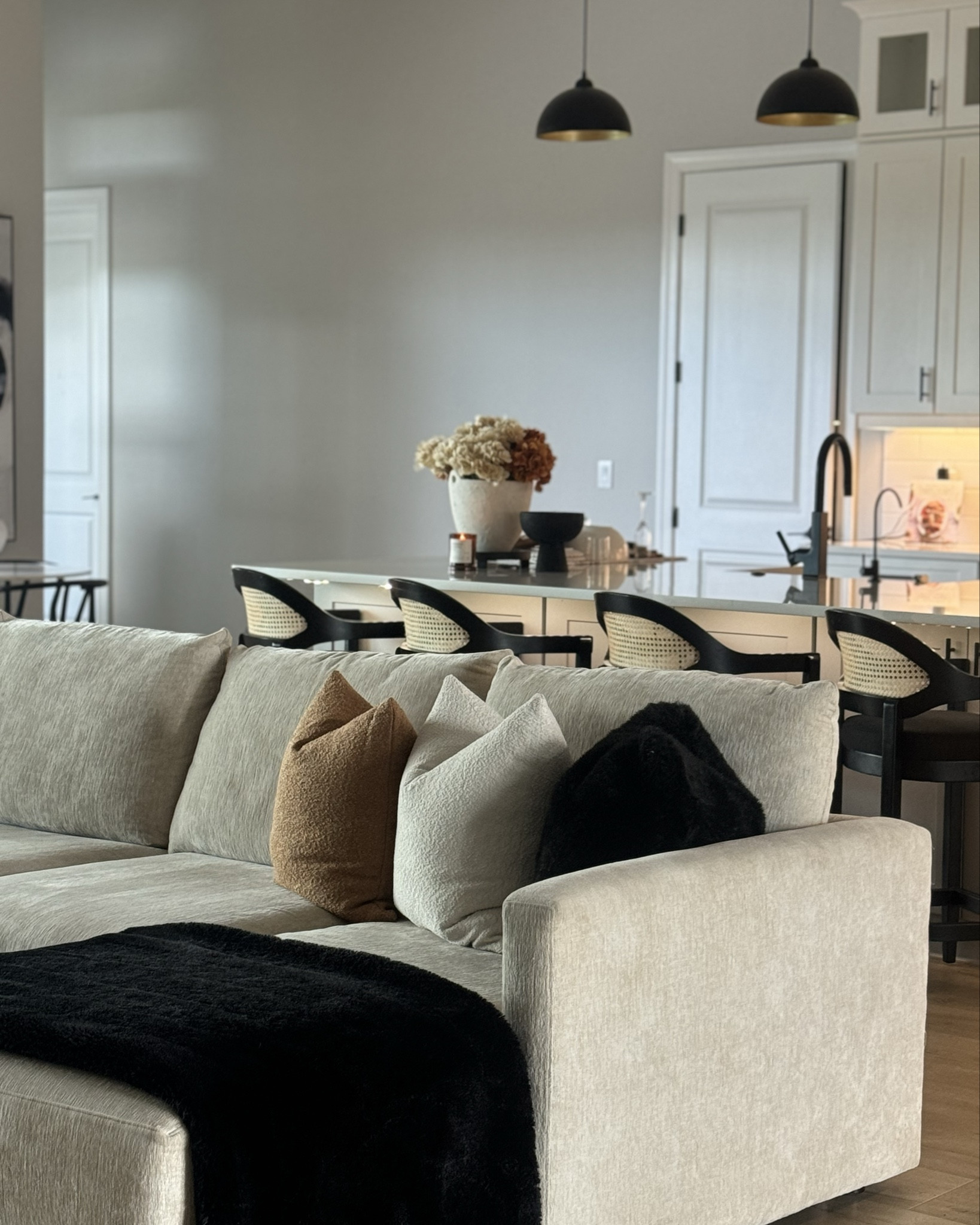 Beautiful warm touch for the season . Pillows & pillow cases