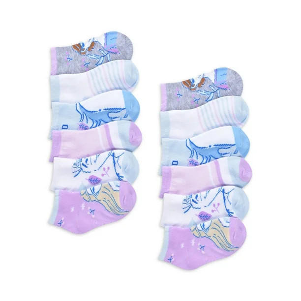 Frozen 2 Toddler Girls Socks, 12-Pack (18M-5T) | Walmart (US)