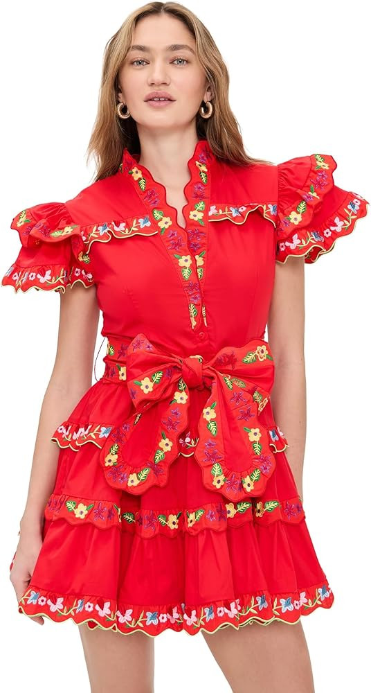 CeliaB Women's Haze Red Dress | Amazon (US)