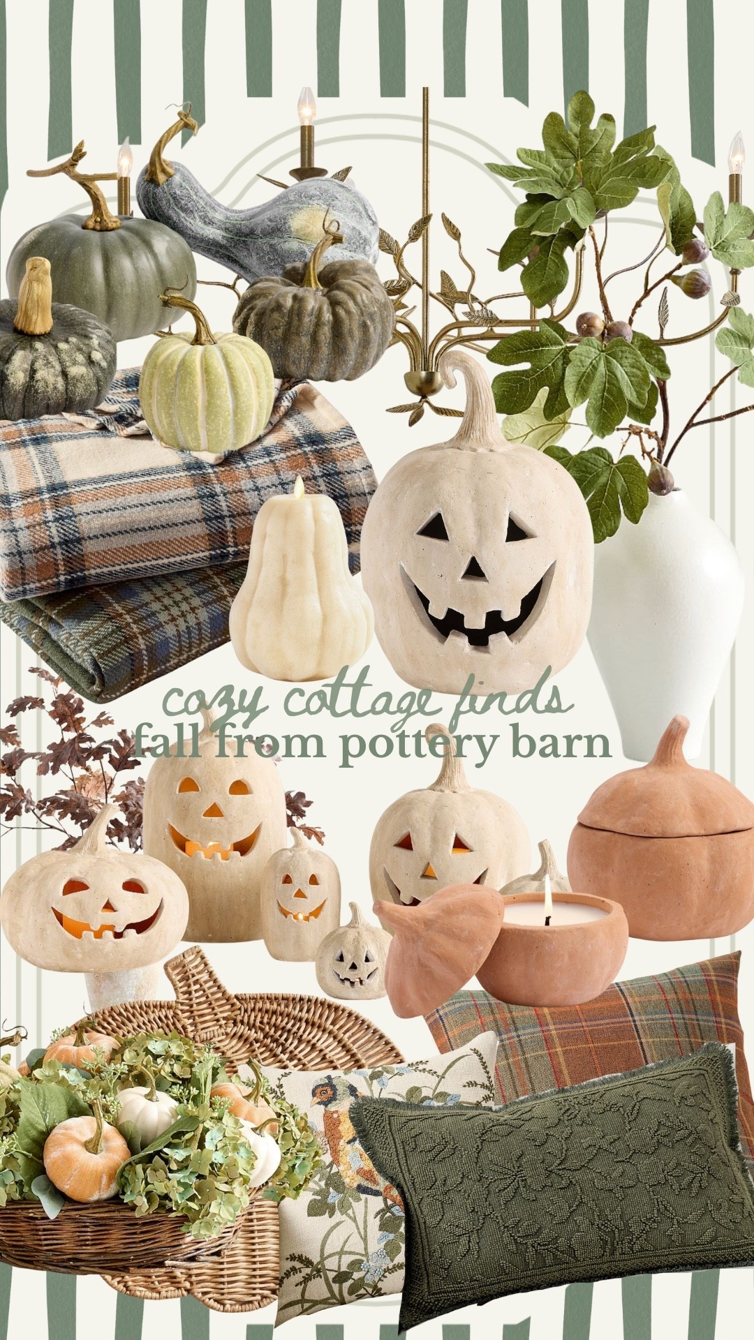 Cozy cottage fall finds from pottery barn that are heirloom & classic for years to come! 

#LTKHome #LTKSeasonal
