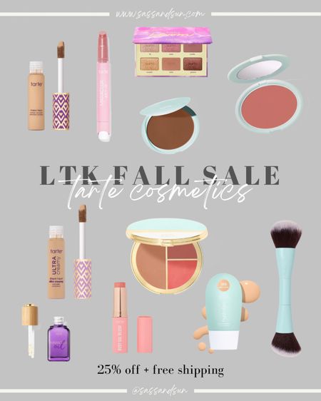 Tarte 25% off + free shipping! Love their maracuja lip balms, cream blush and bronzer 

#LTKunder50 #LTKbeauty #LTKSale