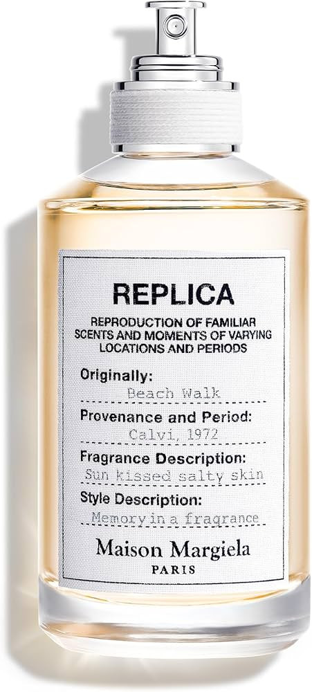 Maison Margiela - Replica - Beachwalk Eau de Toilette - Fresh Fragrance - With Bergamot, Ylang Yl... | Amazon (US)