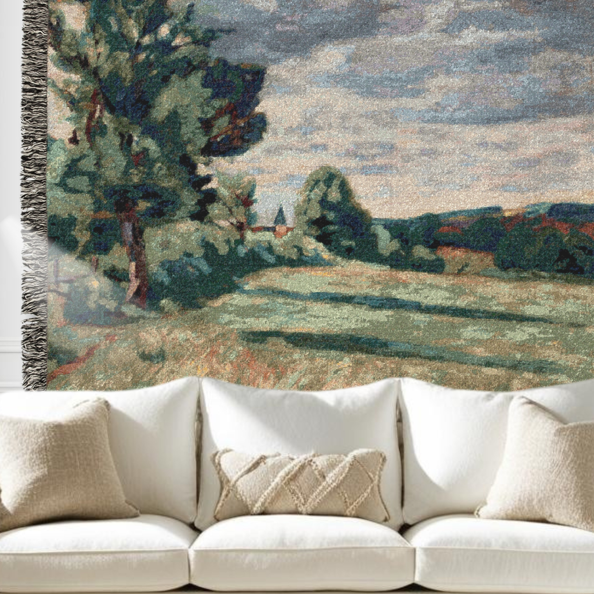 Vintage Landscape Tapestry Blanket for your wall as a hanging or to cover your sofa  

 #LTKstyletip #LTKfamily #LTKgiftguide