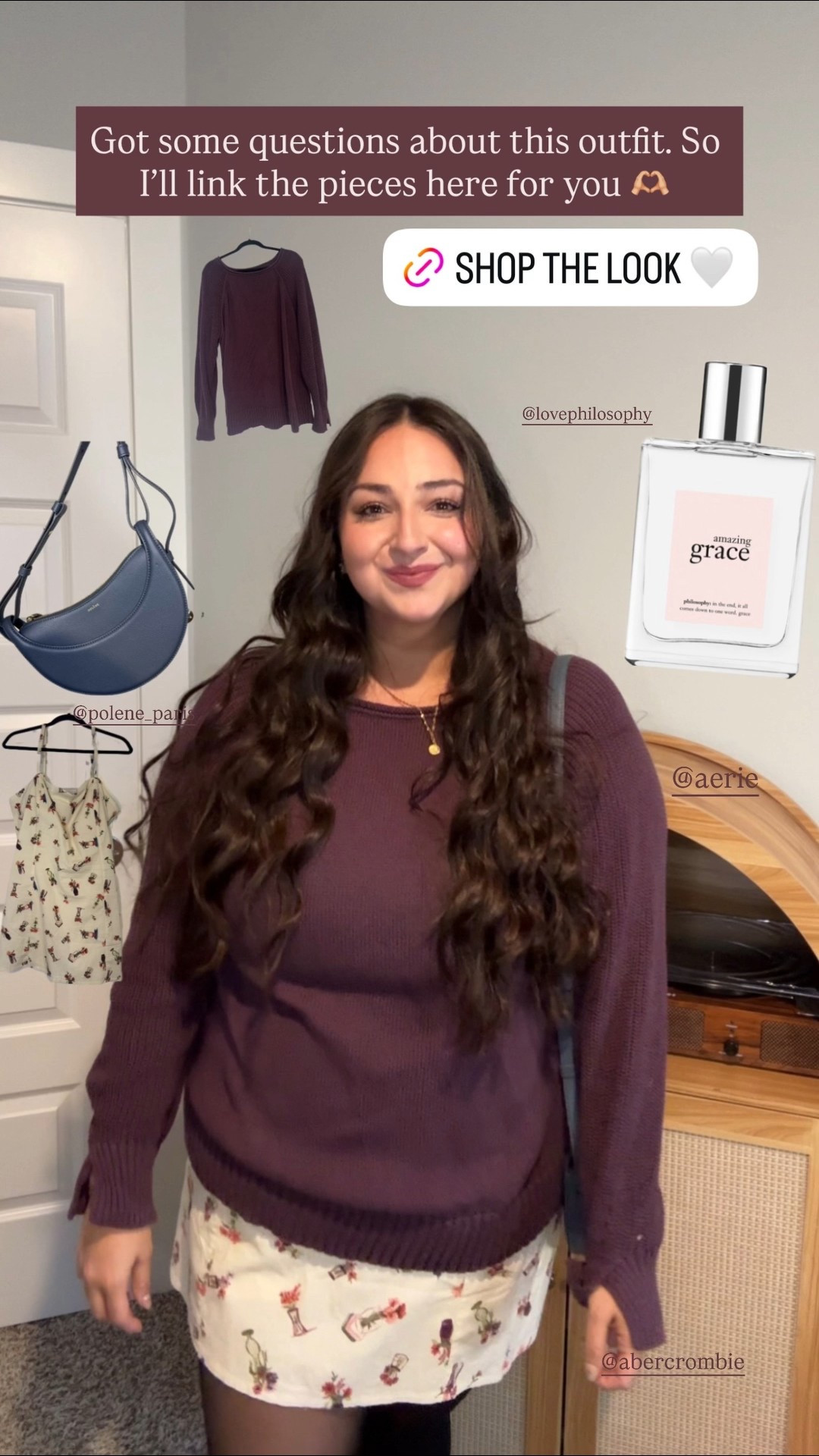 Got some questions about this outfit. So I’ll link the pieces here for you 🫶🏼 @aerie  @abercrombie  @polene_paris  @lovephilosophy