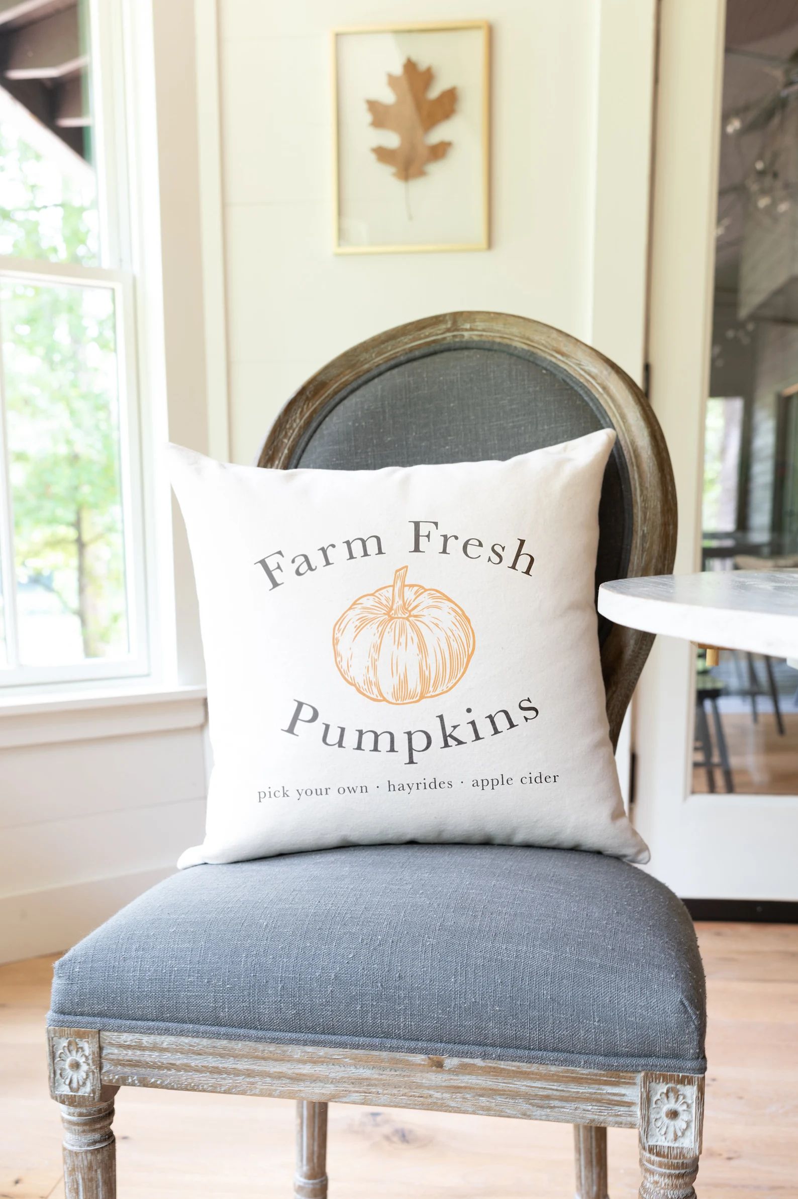 Farm Fresh Pumpkins Pillow | Fall Decor | Fall Pillows | Autumn Decor | Fall Pillow Covers | Thro... | Etsy (US)