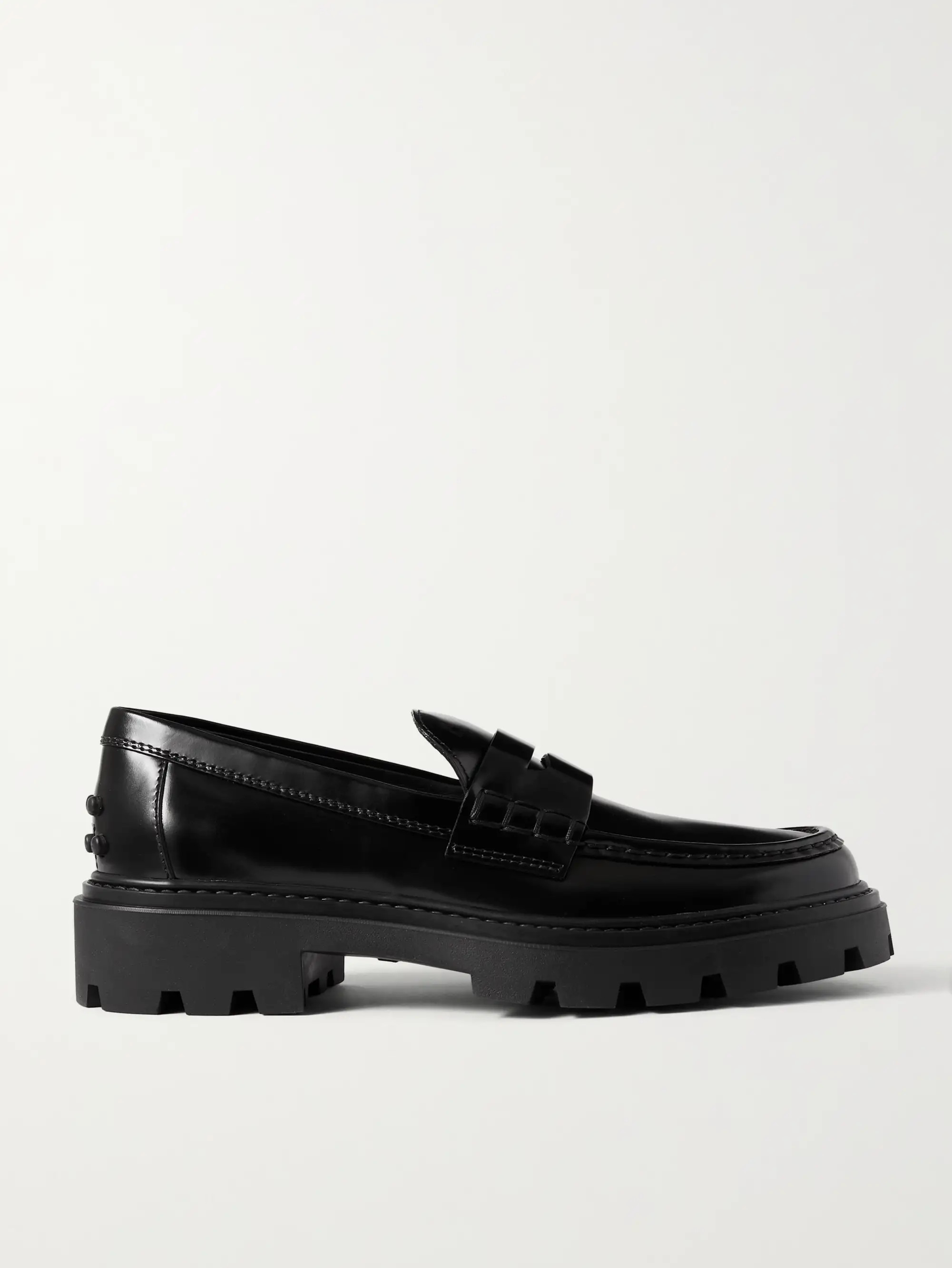 Gomma Pesante glossed-leather loafers | NET-A-PORTER (US)