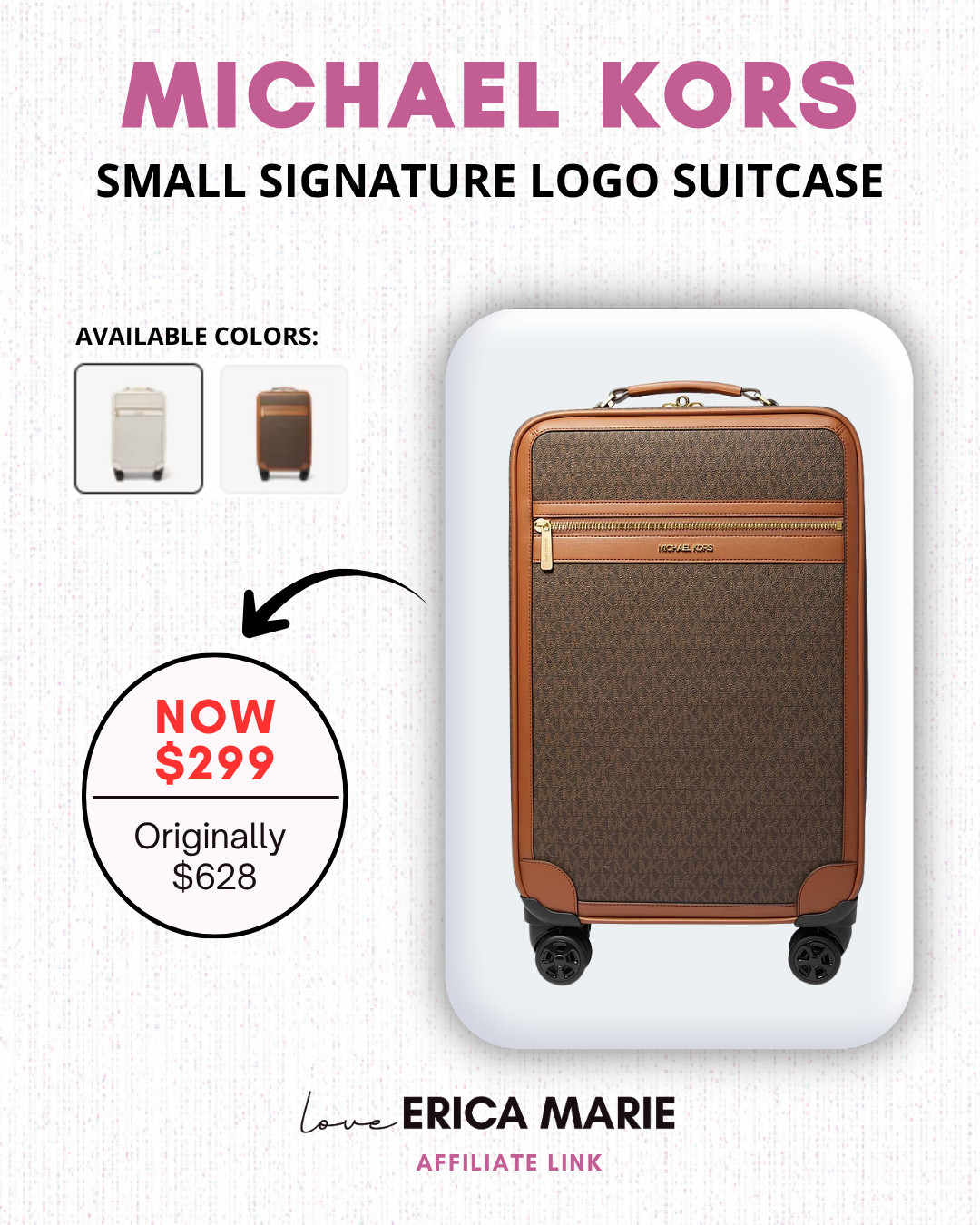 Shop luggage and suitcases on sale for up to 52% off. Discover durable carry-on and travel suitcases perfect for weekend getaways, business trips, vacations, and summer travel. Save big on premium luggage while these limited-time deals last. 

 #LTKgrwm #LTKSaleAlert #LTKTravel