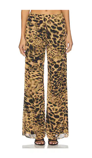 x REVOLVE Mariko Pants in Black & Gold | Revolve Clothing (Global)