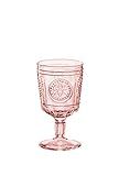 Bormioli Rocco Romantic Stemware Glass, Set of 4, 10.75 oz, Cotton Candy | Amazon (US)