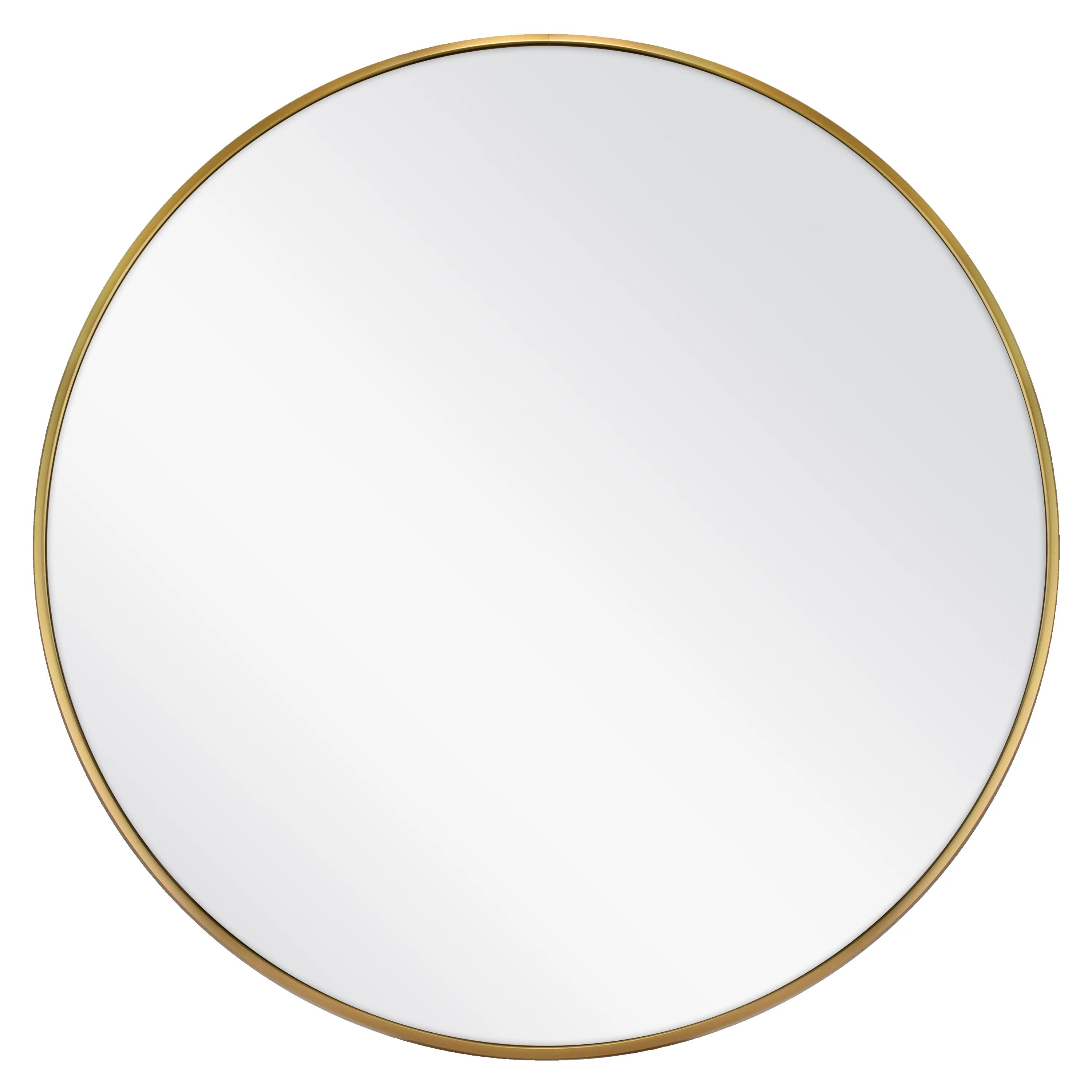 Better Homes & Gardens 28 inch Round Metal Wall Mirror, Gold | Walmart (US)