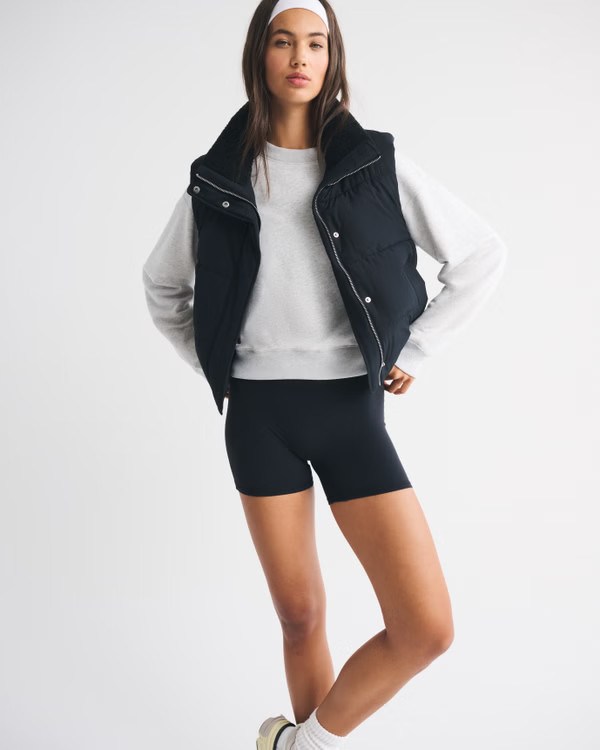 Women's YPB On The Go Puffer Vest | Women's Coats & Jackets | Abercrombie.com | Abercrombie & Fitch (US)