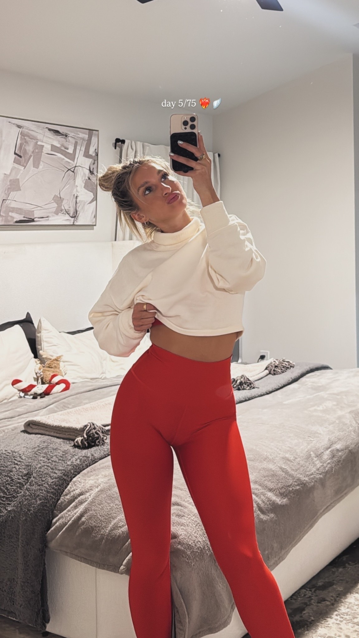 75 hard day 5 workout set from alo in bright red ❤️‍🔥❤️‍🔥

#LTKgrwm #LTKdayinmylife #LTKfitnessgoals