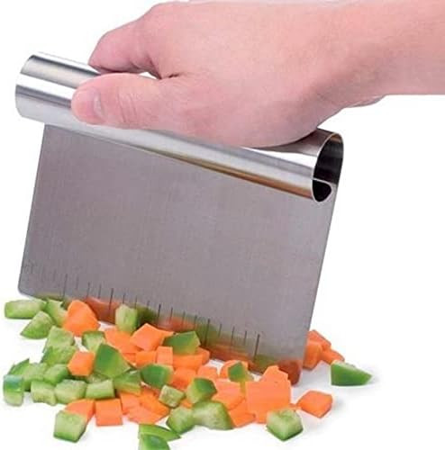 Espátula para Confeitar Mimo Style, Aço Inox, 15 cm x 12 cm, com Régua Medidora, Multiuso para... | Amazon (BR)