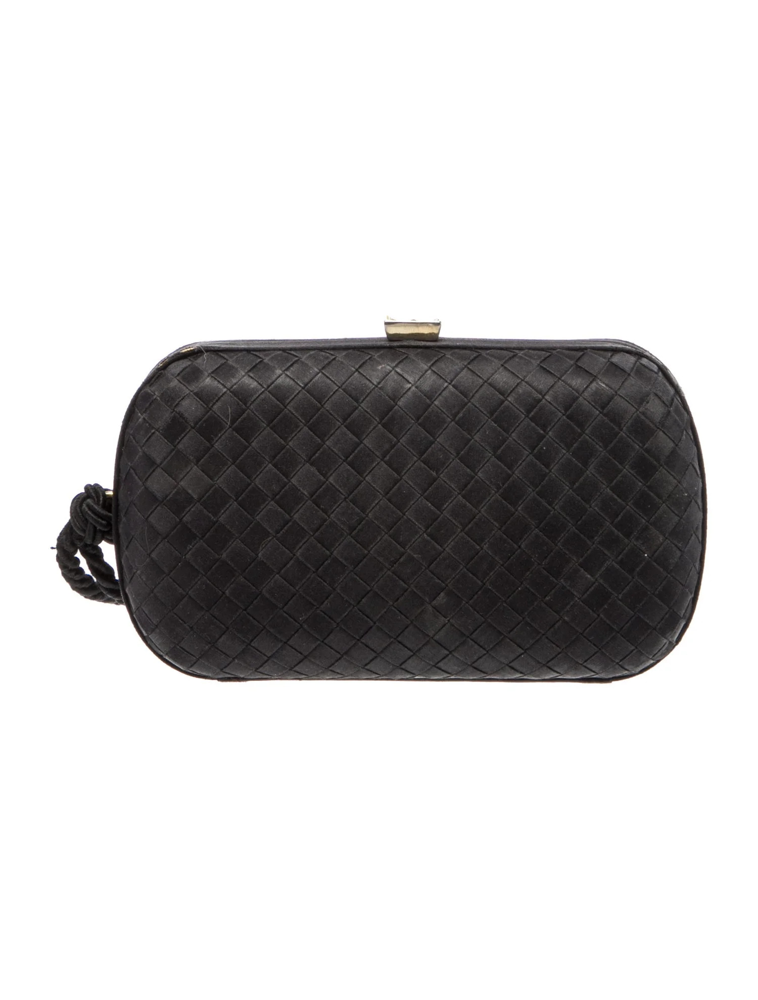 Bottega Veneta Intrecciato Knot - Blue Clutches, Handbags - BOT346851 | The RealReal | The RealReal