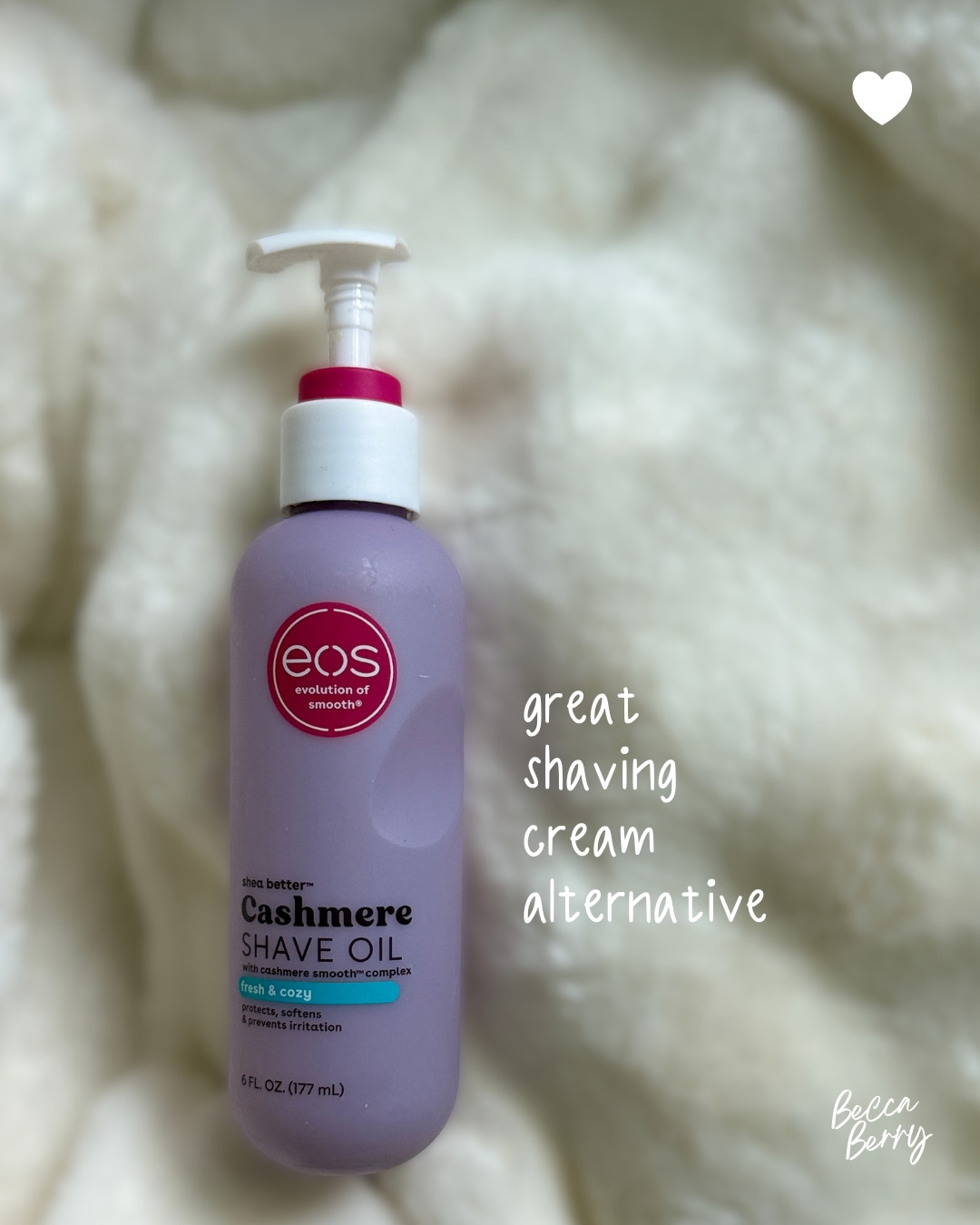 If you are looking for a non-foam or mouse shaving prep, the EOS Shave Oil is for you. 

Regular shaving cream always felt like it was too much and I was going through bottles left and right but when I found this my problems were solved.

My legs get the moisture and protection like a shaving cream but without all of the mess. 

 #LTKgrwm #LTKmorningroutine #LTKTravel