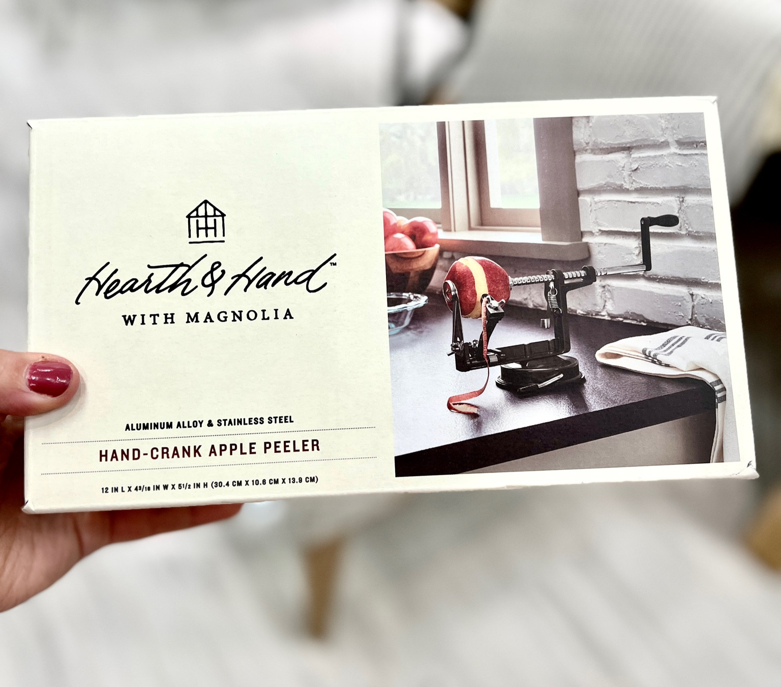 Hand Crank Apple Peeler Olive Green - Hearth & Hand™ with Magnolia at Target 

#LTKhome #LTKSeasonal #LTKFind