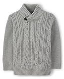 Amazon.com: Gymboree Boys and Toddler Long Sleeve Cable Knit Shawl Sweater, Blue, 5T: Clothing, S... | Amazon (US)