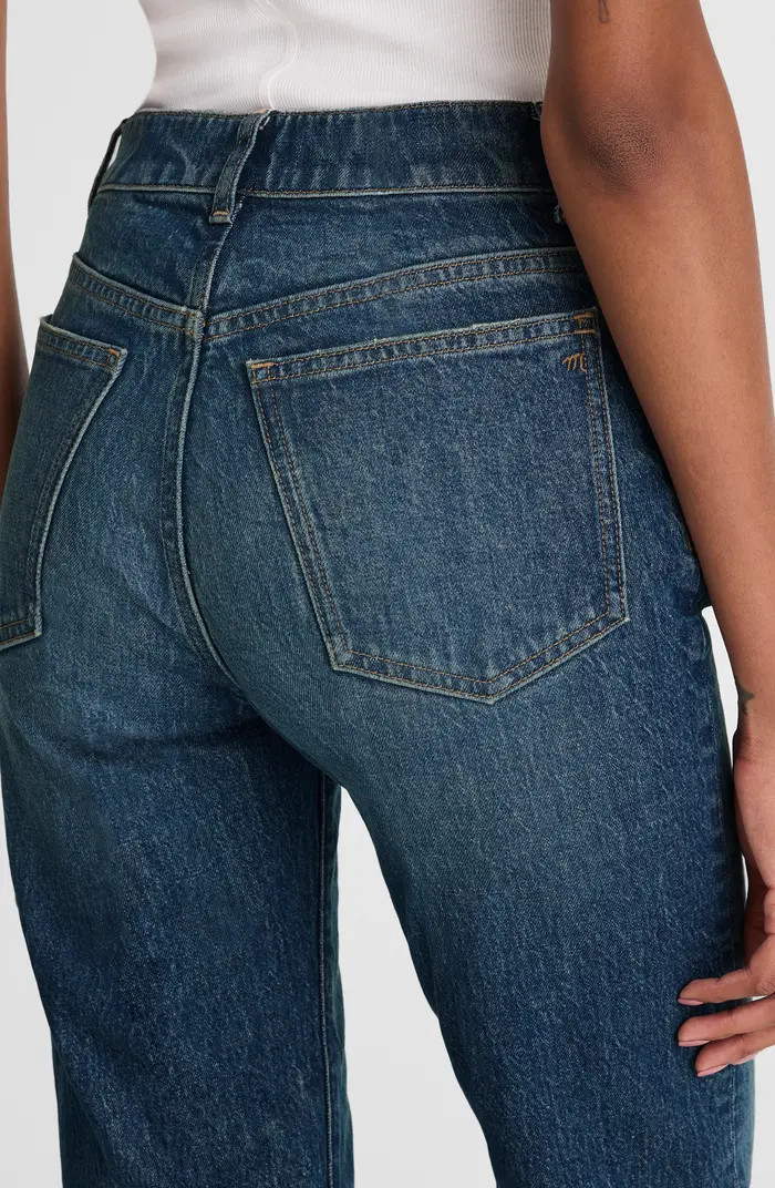 The Longline Straight Jeans | Nordstrom