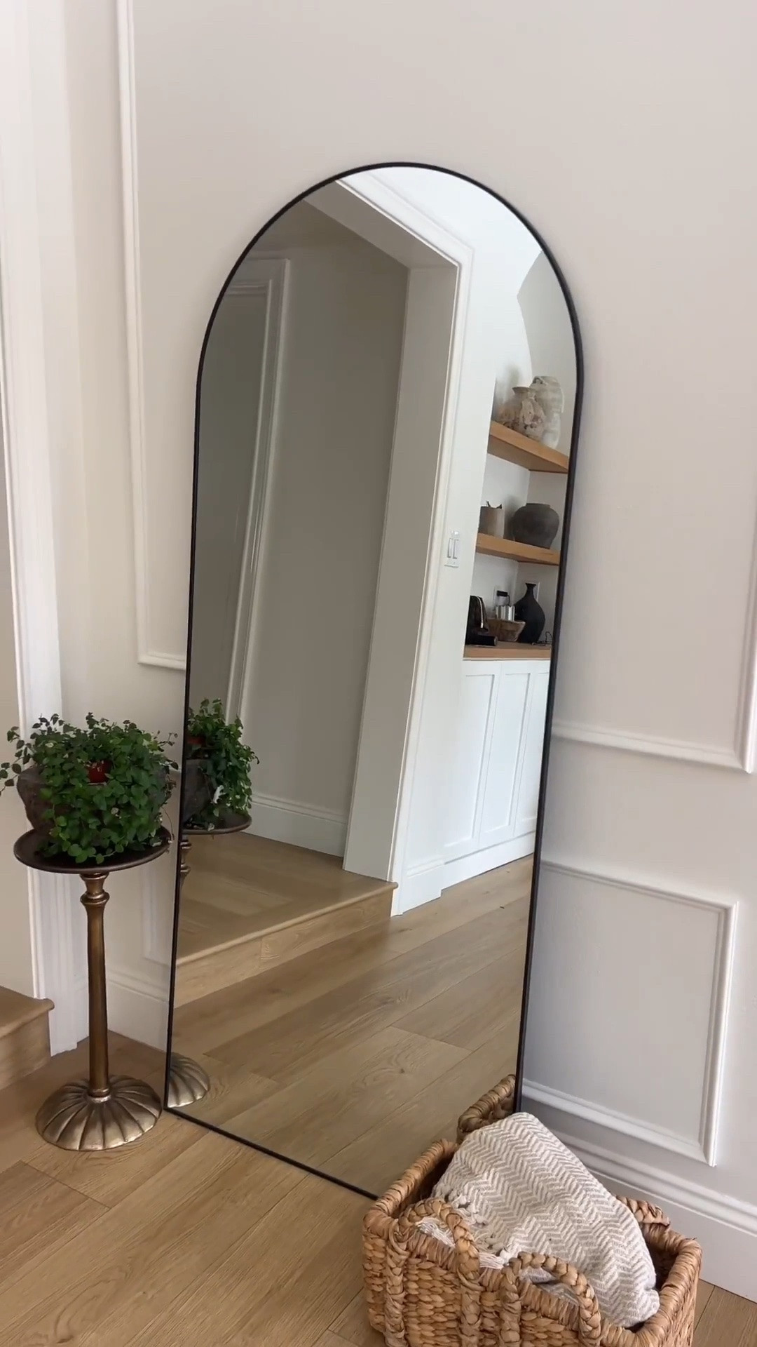 Sometimes all a space needs is a good mirror ✨

#LTKHome #LTKU #LTKOver40
