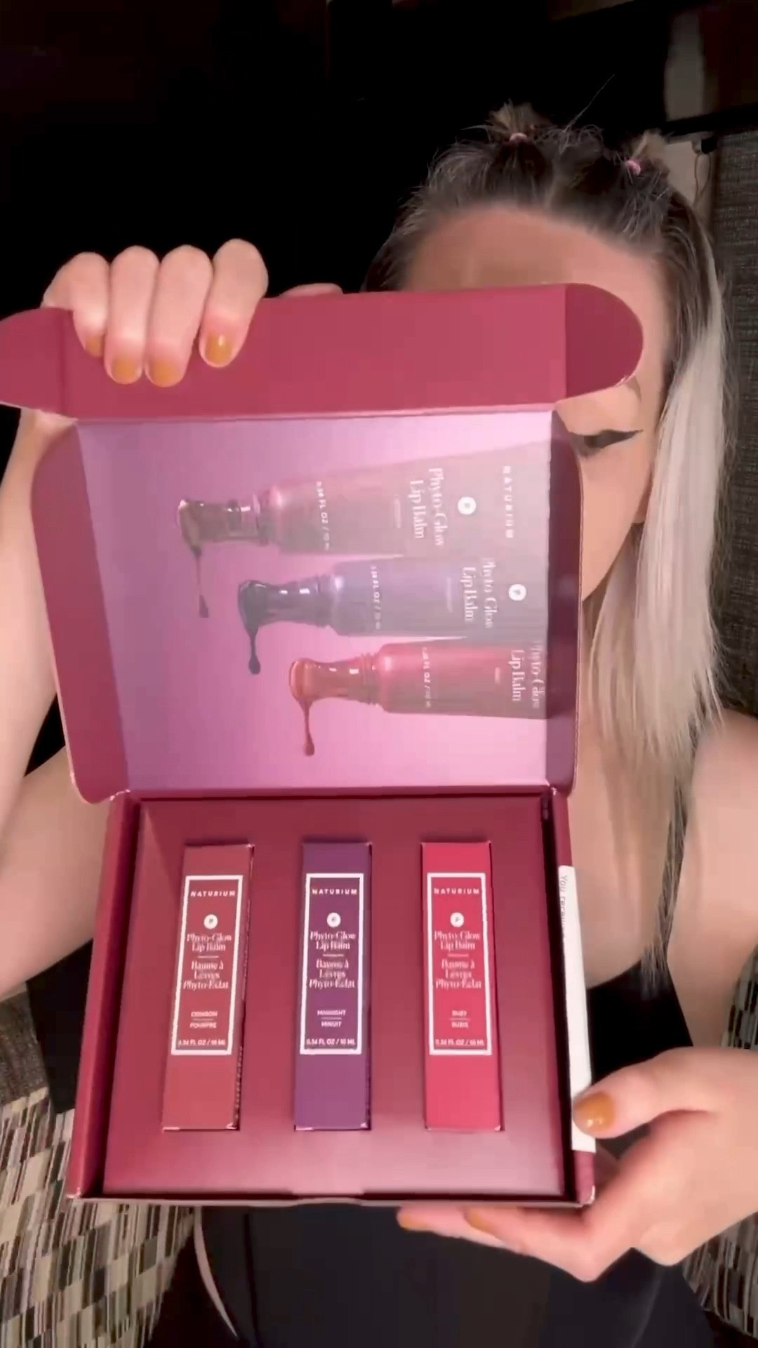 Which shade is your favorite!? The NEW @naturiumskin lip balm shades🤩 So classic and it’s giving moody vibes #naturiumpartner 

1. Crimson
2. Ruby
3. Midnight 

Grab your favorite shades! These also make the perfect stocking stuffer gift idea 🎁 

#christmasgiftideas #stockingstuffers #giftsforher🎁 

#LTKGiftGuide #LTKHoliday #LTKSaleAlert