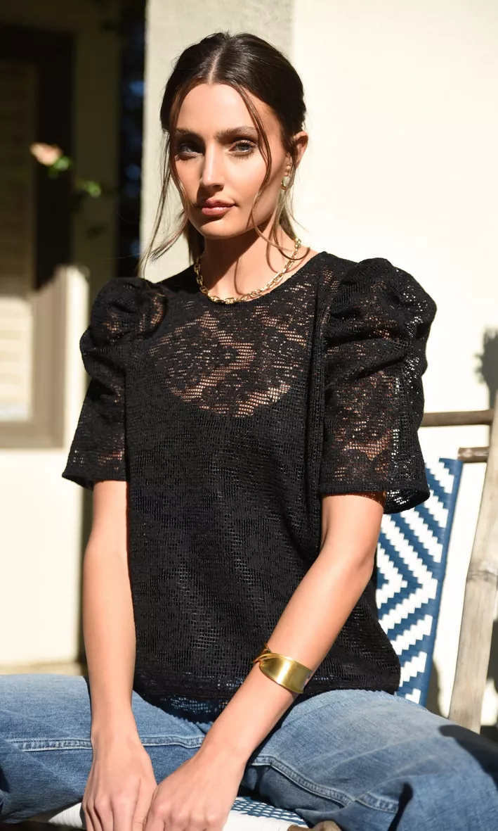 Oliver Embroidered Top w/ Cami Liner curated on LTK