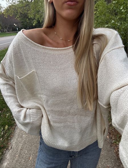 The perfect lightweight sweater for spring + summer 🌷🦋🫧 

From Golden Haze 

#LTKSeasonal #LTKstyletip