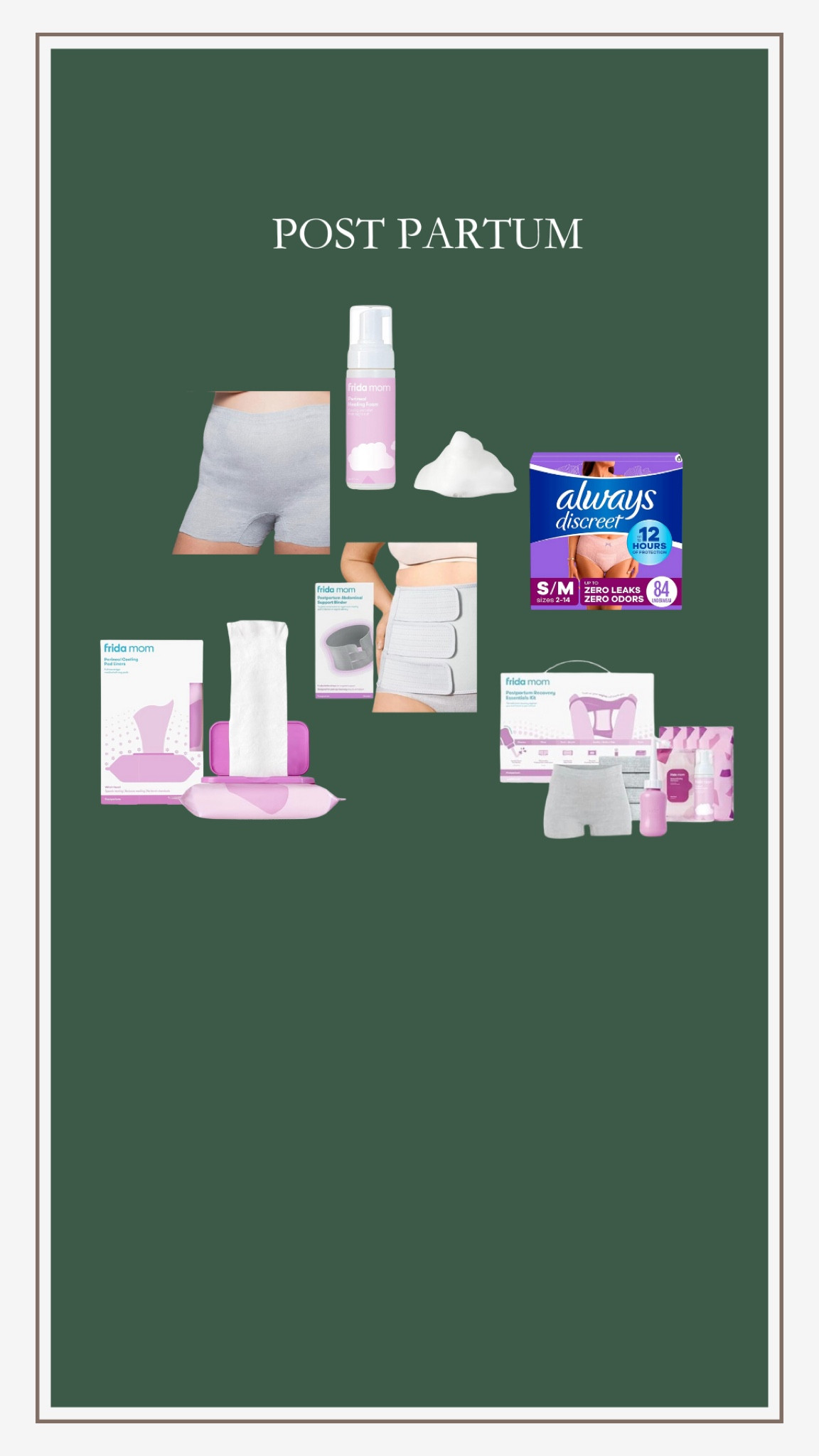 What I bought for postpartum 

#LTKFindsUnder100 #LTKBaby #LTKBump