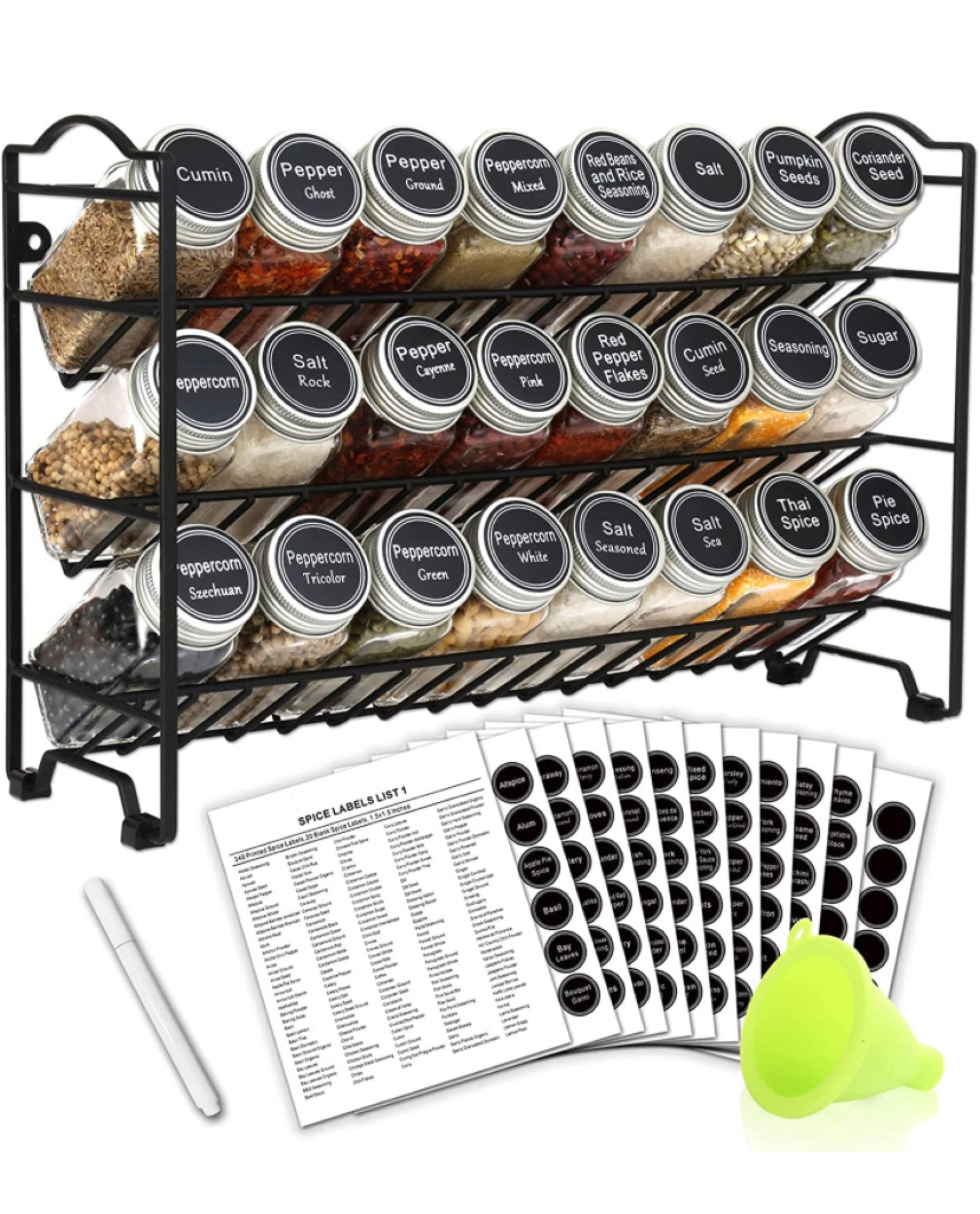 My new favorite find from Amazon. This spice rack is sturdy and perfect for small spaces. 

#LTKhome #LTKunder50 #LTKFind