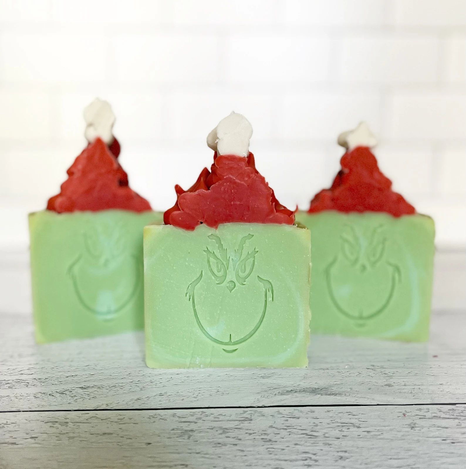 Grinch Soap Pre~ Order/Dr. Seuss/Winter Soap/Christmas Soap/Soap For Kids/Stocking Stuffer/Grinch... | Etsy (CAD)