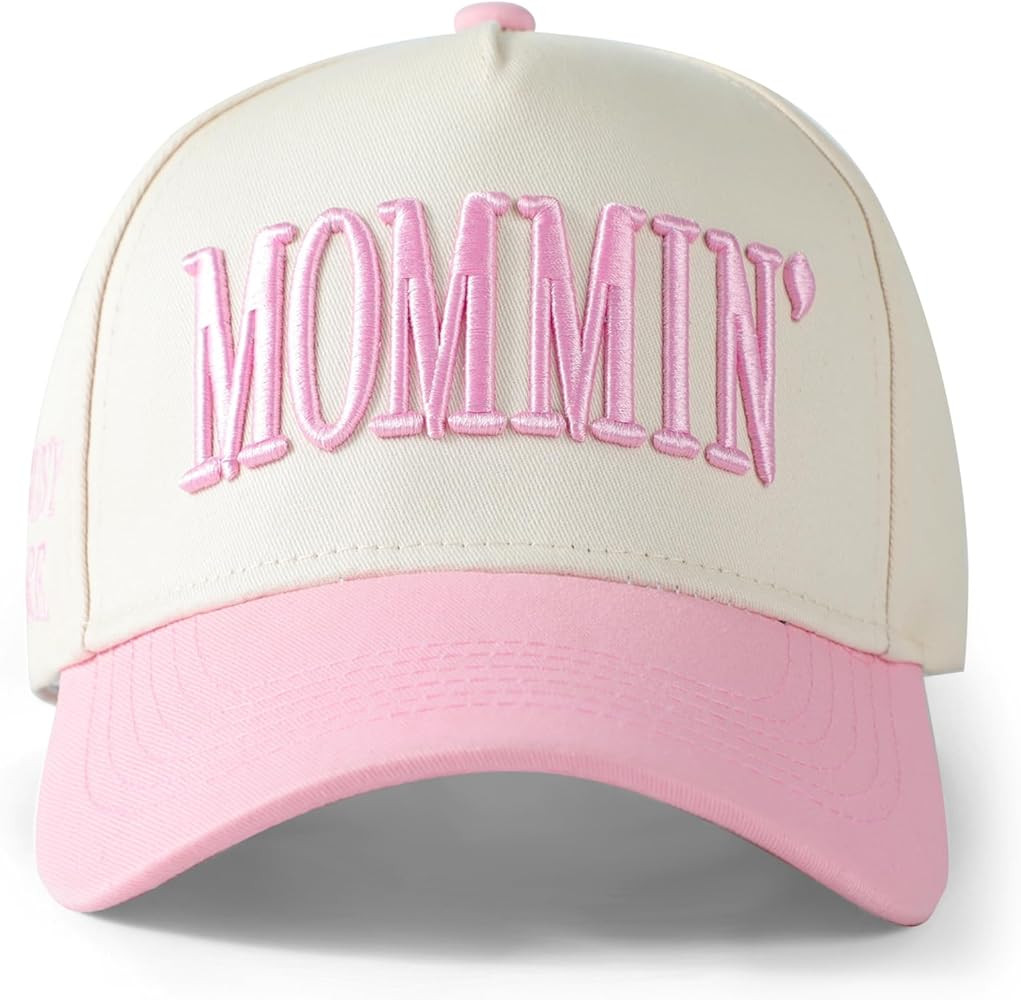 Mommin Trucker Hat, Mothers Day Gifts for Mom Wife, Vintage Two Tone Ponytail Baseball Cap, Adjus... | Amazon (US)