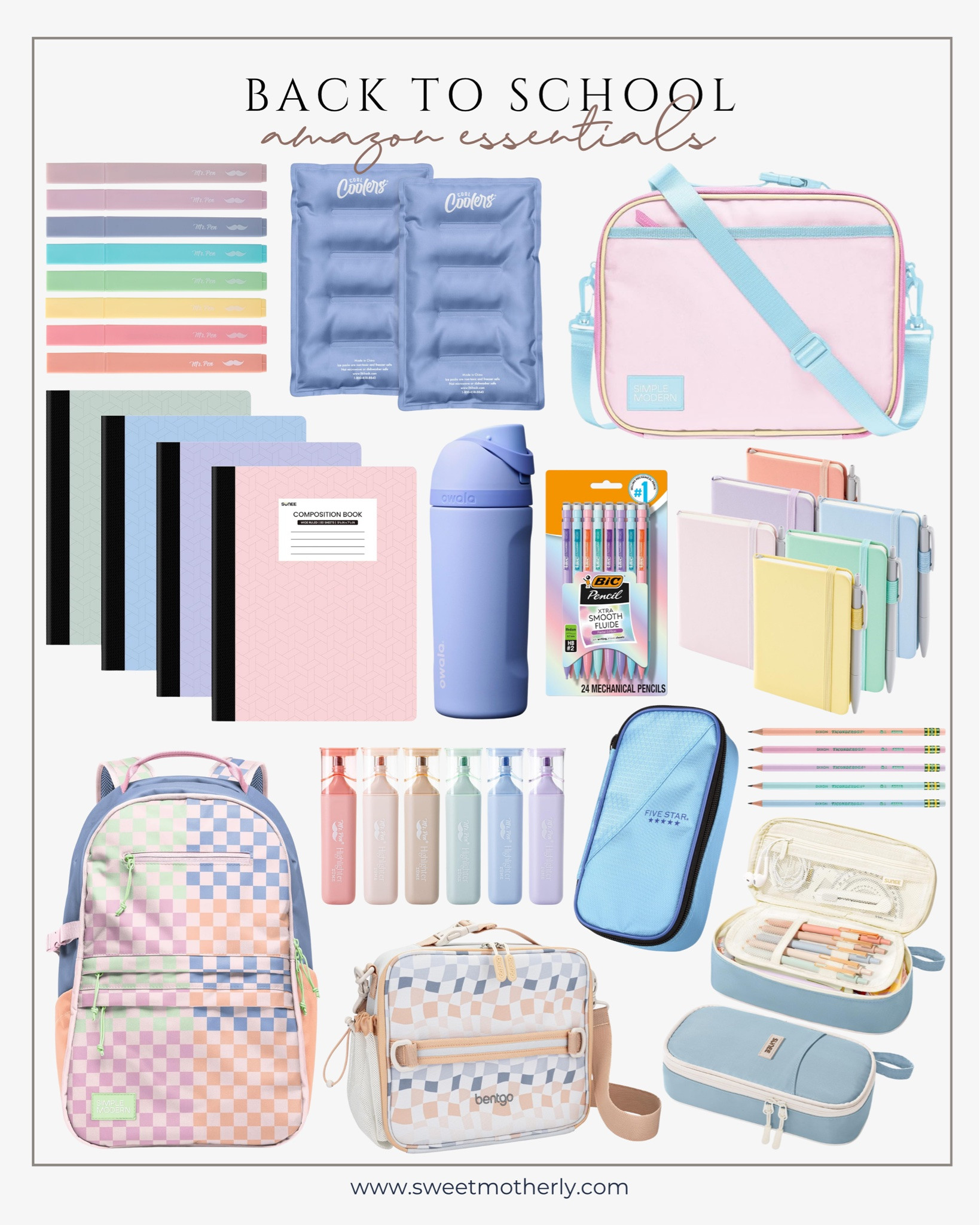 Amazon back to school essentials

Back to school supplies
Kids school essentials
Classroom supply list
School backpacks & supplies
Pencils notebooks folders
School lunch gear
Teacher classroom supplies
Elementary school essentials
Student desk accessories
School organization essentials

#LTKSeasonal #LTKSaleAlert