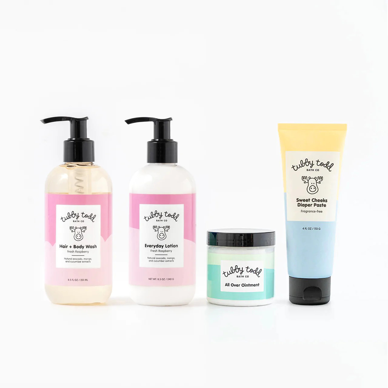 Lavender + RosemaryFragrance-freeFresh Raspberry | Tubby Todd Bath Co