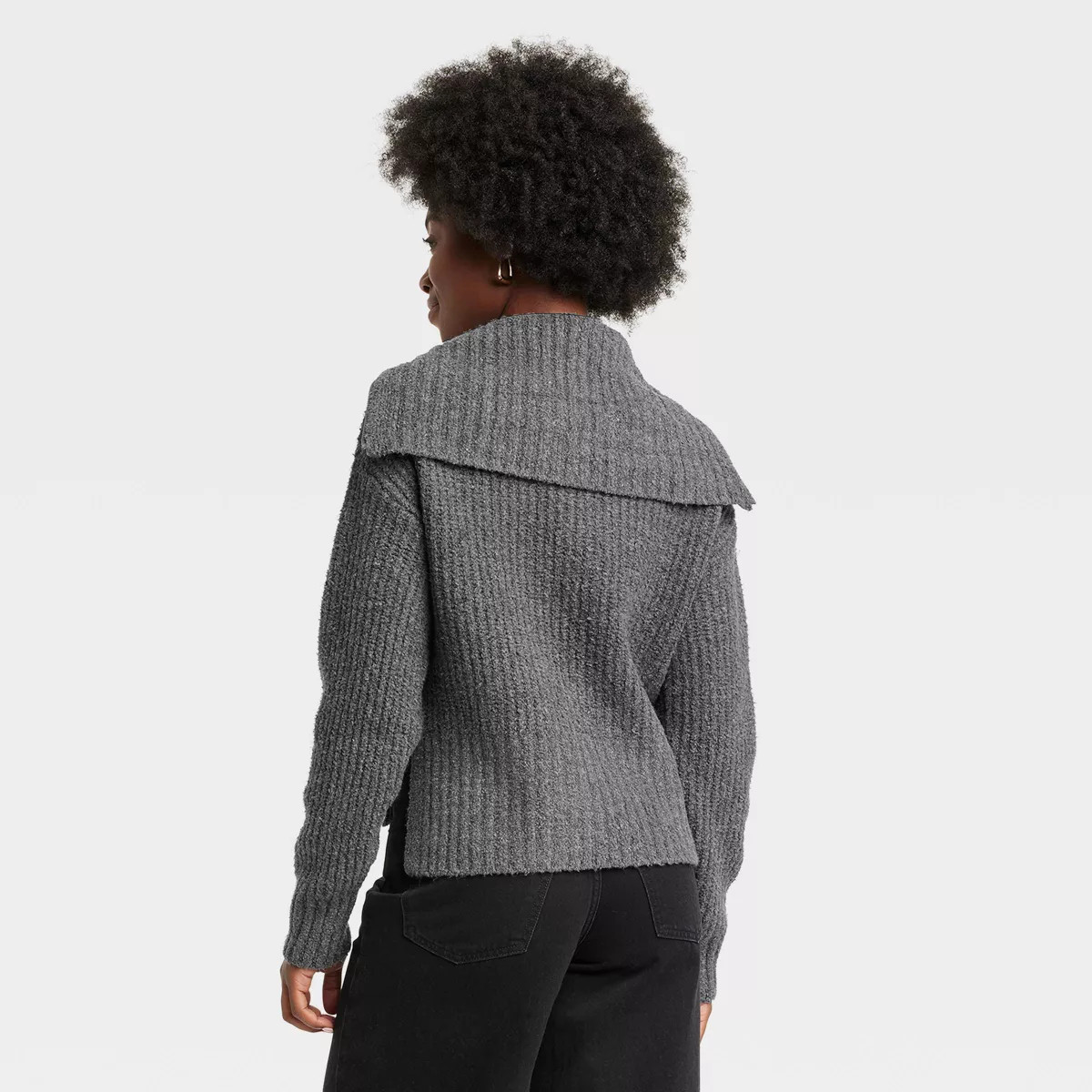 Women's Quarter Zip Collared Pullover Sweater - Universal Thread™ | Target