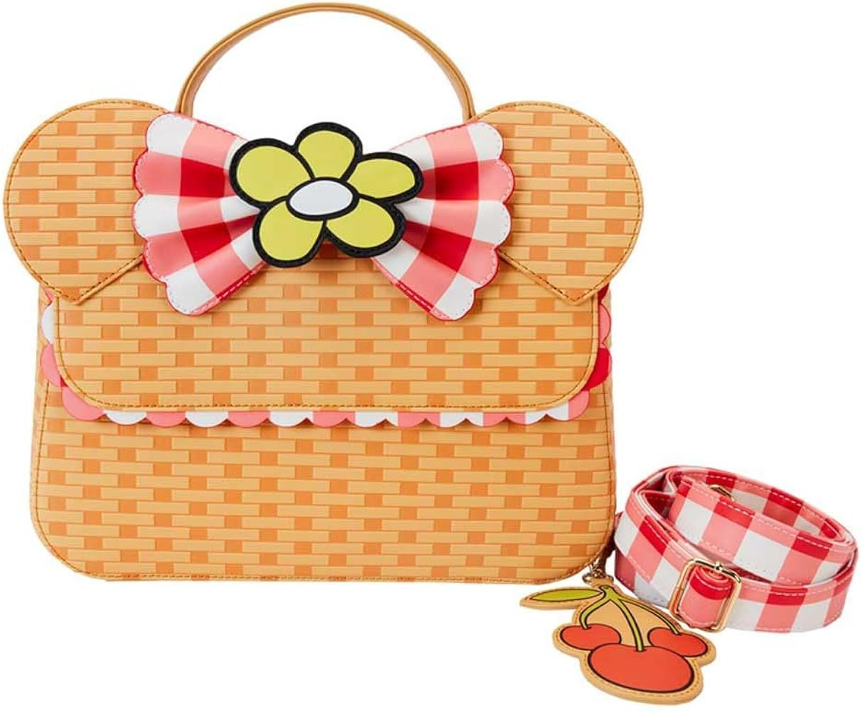 Loungefly Disney Mickey and Friends Picnic Basket Crossbody Bag | Amazon (US)
