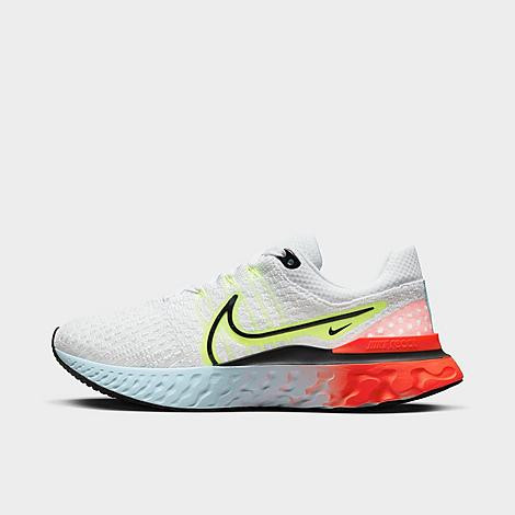 Nike Women's React Infinity 3 Running Shoes in White/White Size 11.0 Knit | Finish Line (US)
